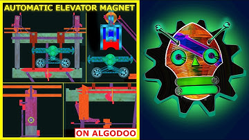 ALGODOO AUTOMATIC MECHANISM ELEVATOR AND MAGNET
