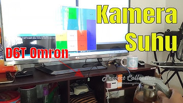 Camera Thermal Sensor Single Thermal Detection| Omron D6T 44L 06 | Arduino Uno