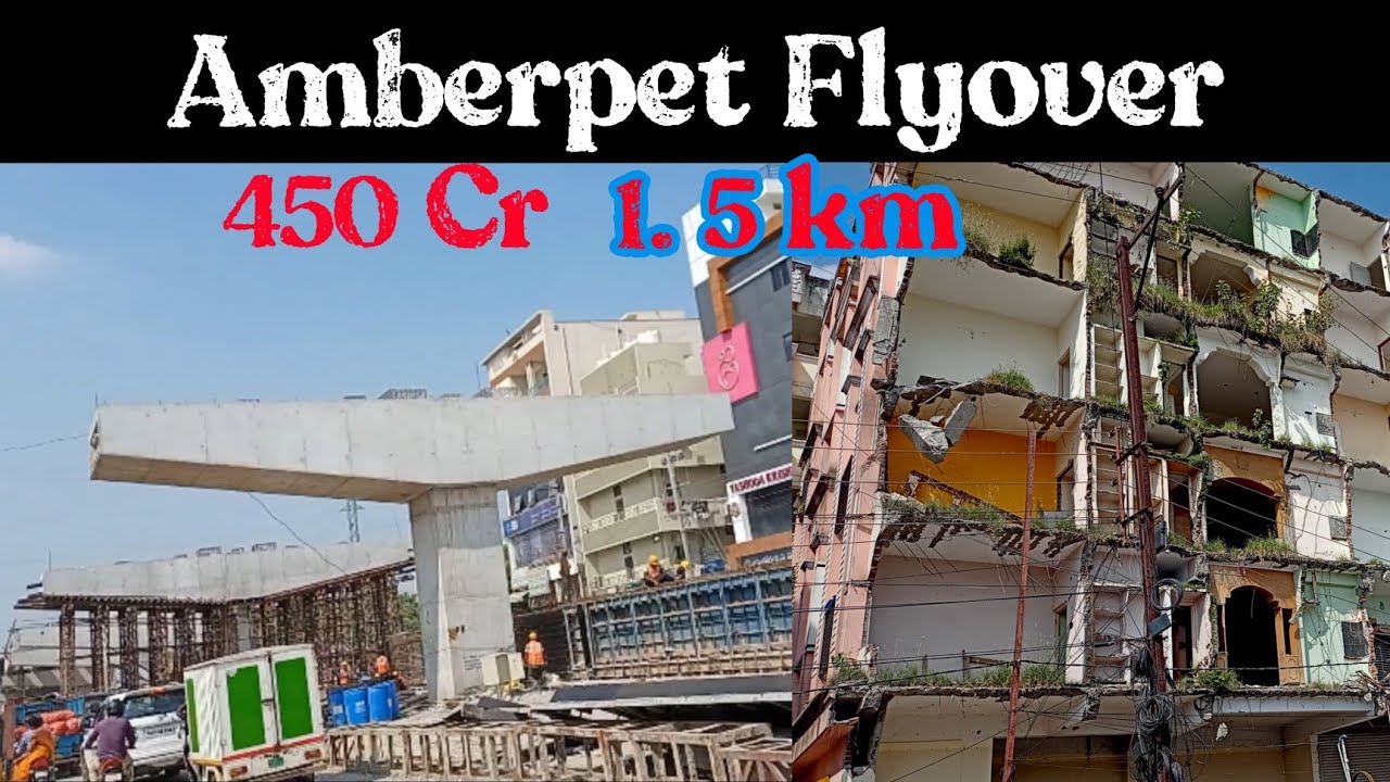 Amberpet Flyover Full Details | SRDP | Hyderabad Developments - YouTube