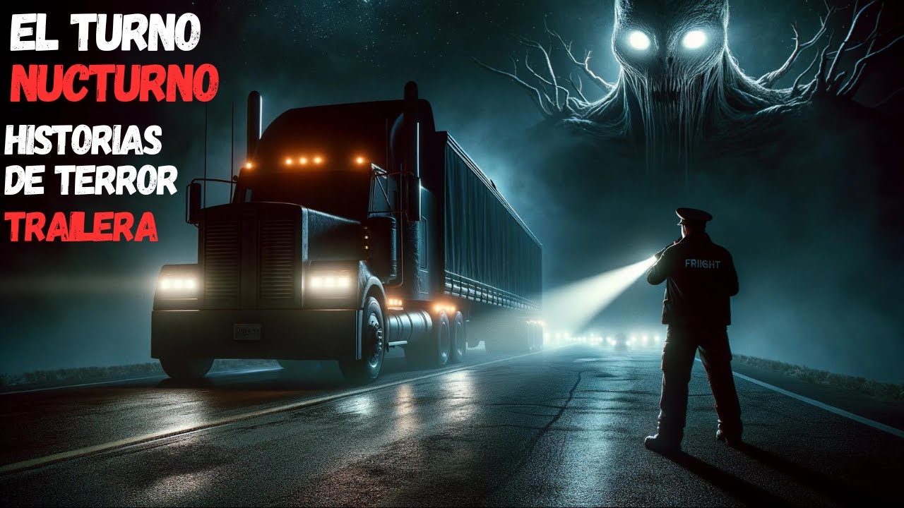 🚚+ 1 HORA DE HISTORIAS DE TERROR TURNO DE NOCHE:TRAILERA CUENTA RELATO DE TERROR EN RUTA🎃