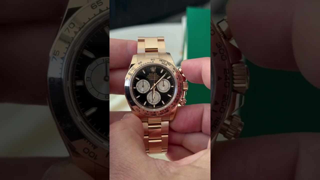 Rolex unboxing 