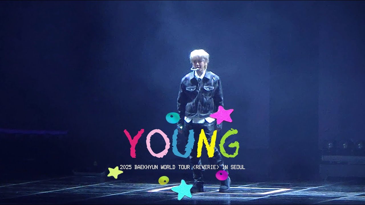 [4K] #백현 - YOUNG / 250608 #BAEKHYUN #WorldTour #Reverie in #SEOUL #fancam