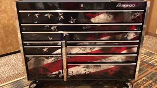 AMERICAN FLAG BOX SNAP ON!!!