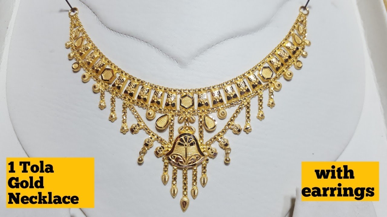 Tola Gold Necklace design 2021.#shorts 