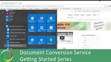 Configure | 2 of 5 Document Conversion Service Getting Started Series | PEERNET