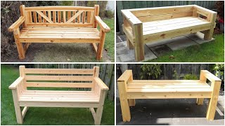 100 Wooden Garden Bench Ideas | Beautiful Outdoor Seating Designs | DIY Garden Inspiration