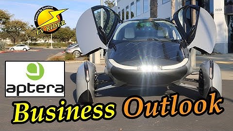Solar-powered Aptera EV