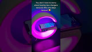 🔥 3-in-1 G Shape Bluetooth Speaker + Wireless Charger + LED Lamp! To buy www.edenifyworld.com