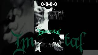 All Shall Fall  Immortal guitar Cover