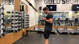 TRX Squat to High Row