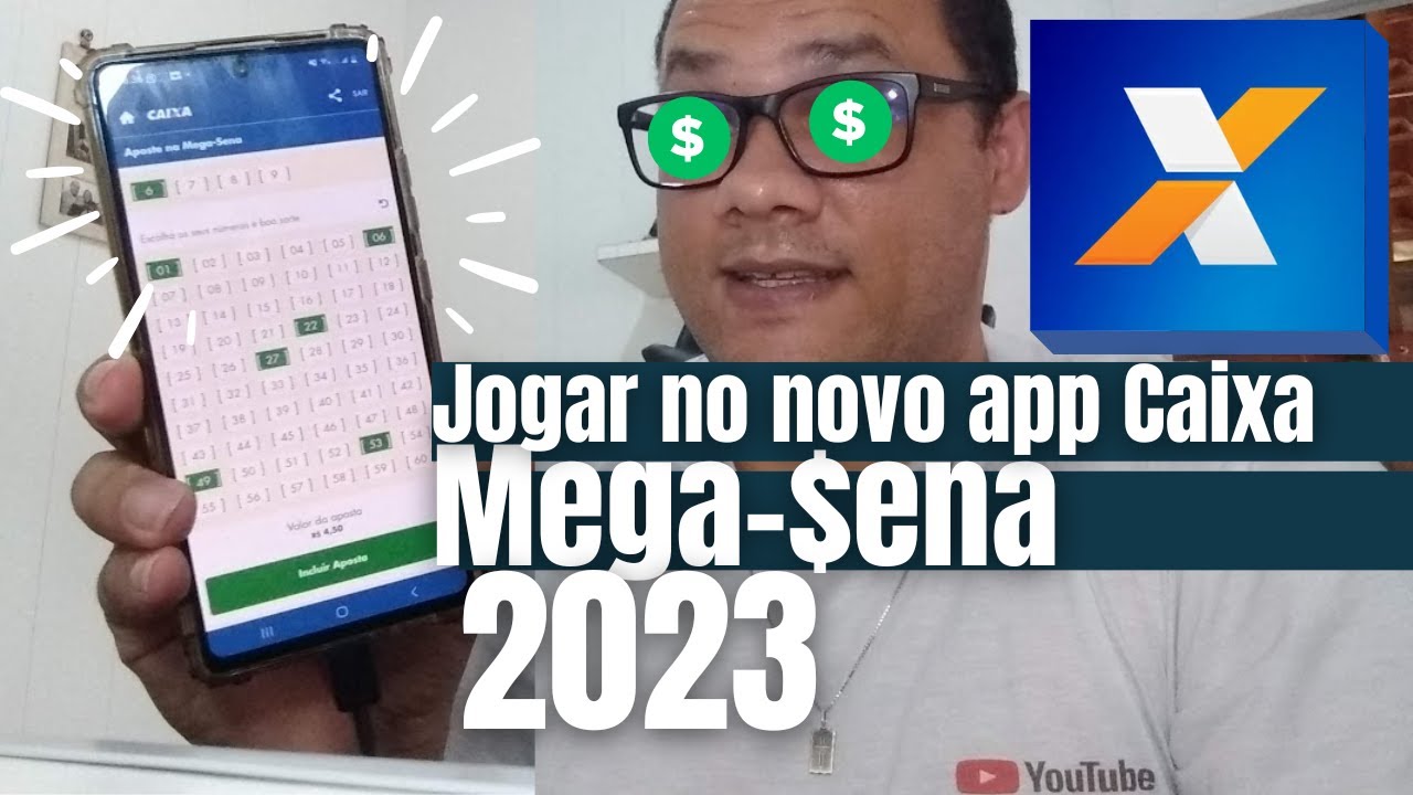 Como Apostar Mega-Sena online App Caixa 2023 - Resposta de Dúvidas