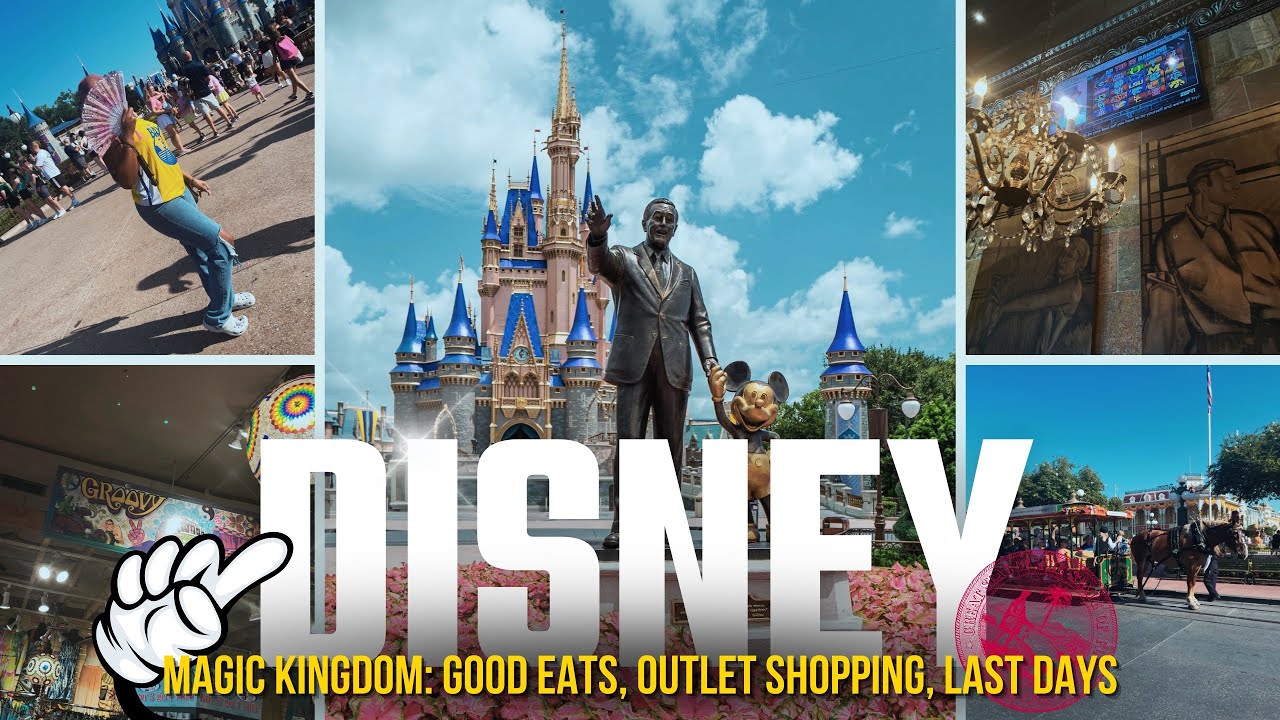 • orlando diaries day 3 - 7 • our last few days, magic kingdom (finally), riding rides, etc