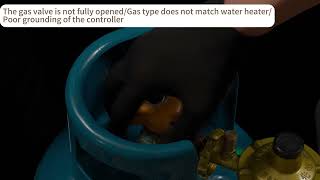 How to fix E1 error code for VH12KG-C Water Heater