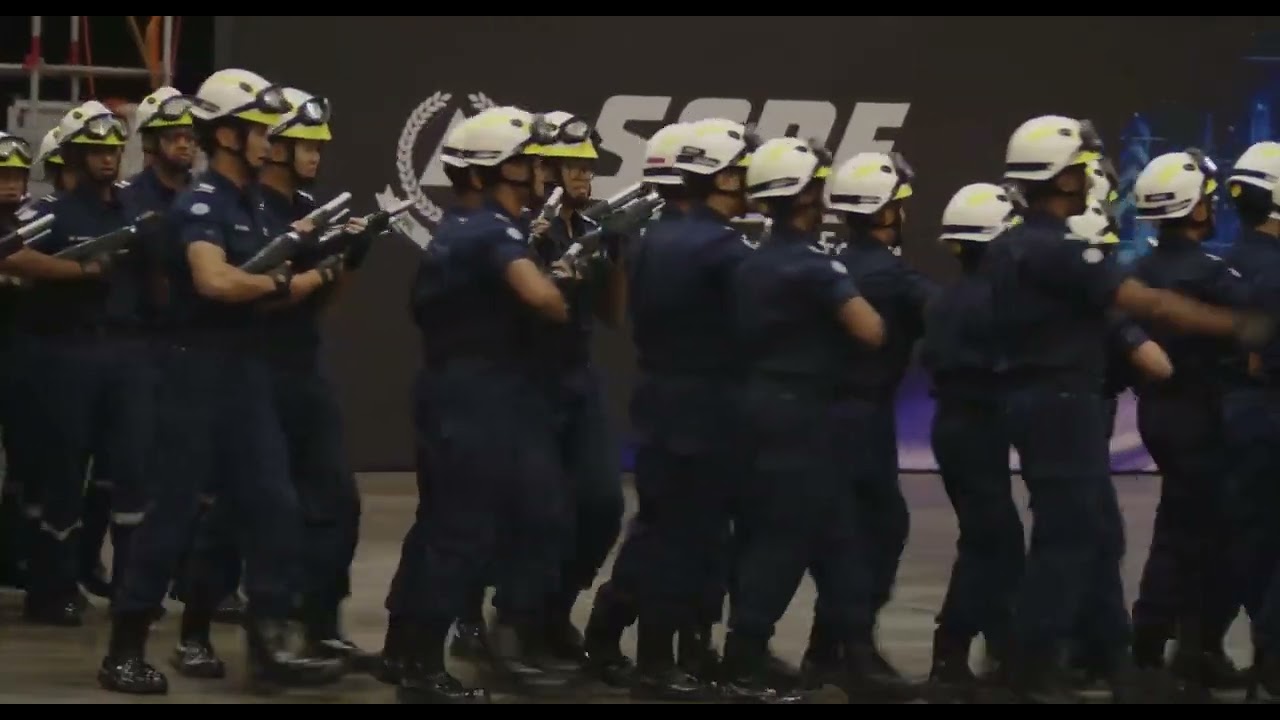 SCDF March | SCDF Parade 21 November 2025 | NCC Command Band