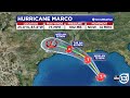 12PM UPDATE: Marco upgraded to hurricane, Laura takes aim at Houston