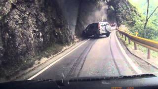 20140709下午，台8線129KM處（中橫），疲勞駕駛～