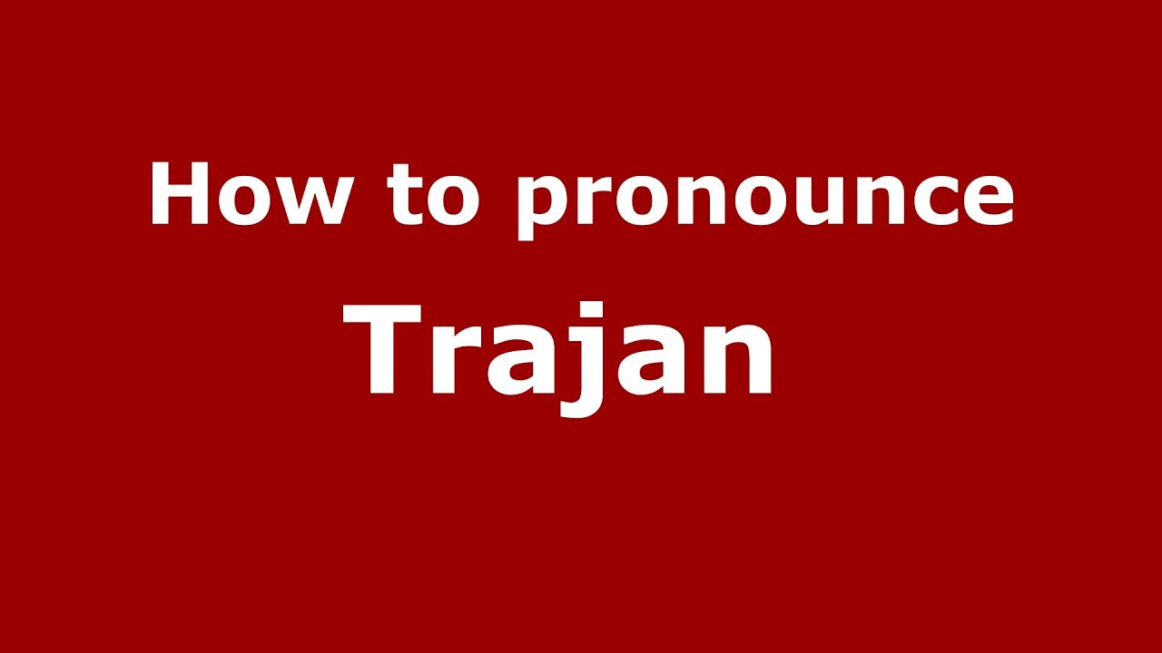 How To Pronounce Trajan  (French/France) - Pronouncenames.Com