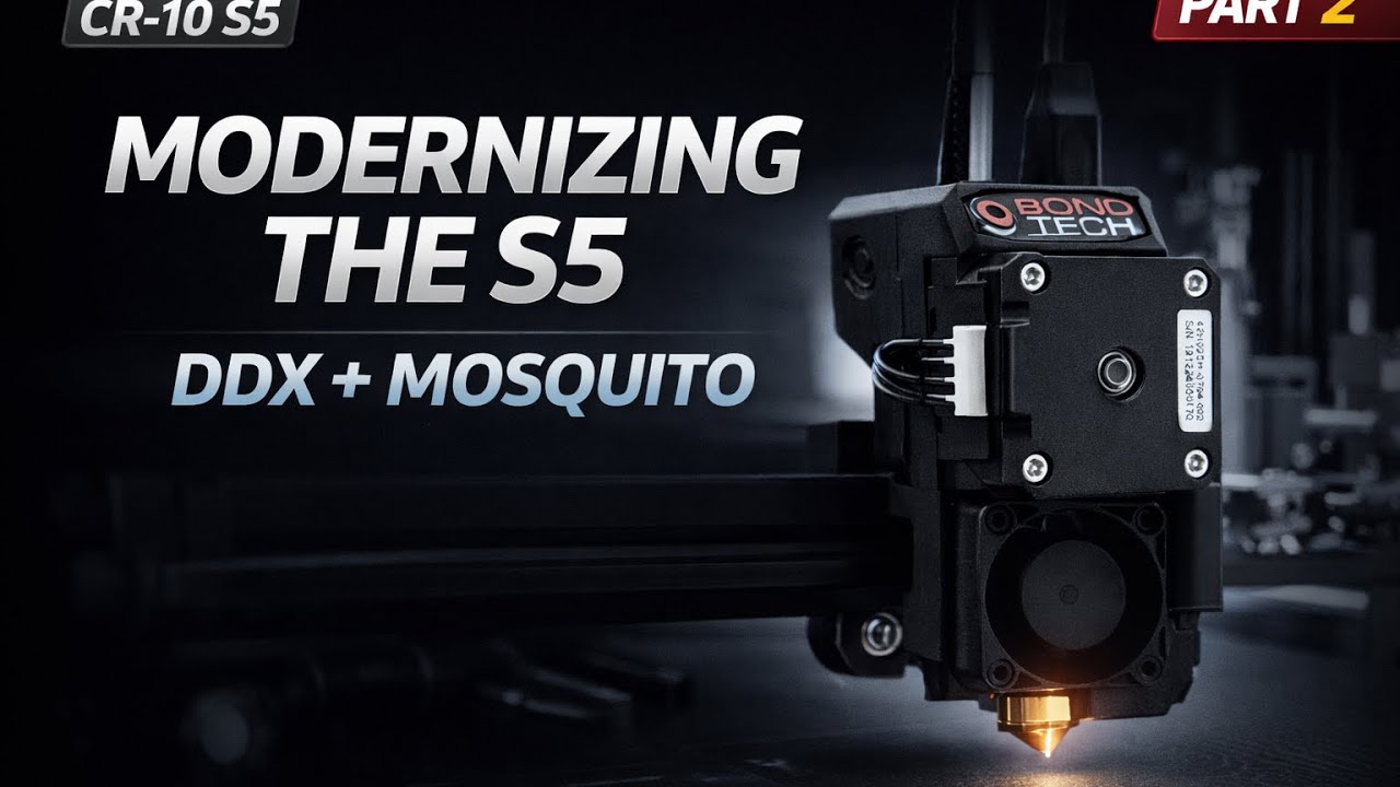 Восстановление CR-10 S5, часть 2 | Экструдер с прямым приводом и модернизация хотэнда до премиум-...