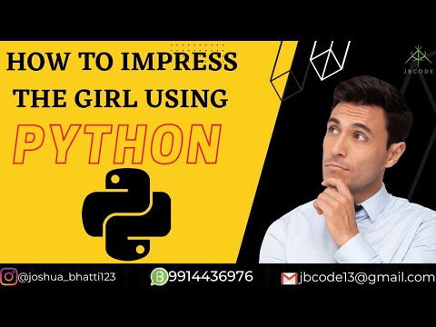 How To Impress The Girl Using Python give them surprises 🥵😉 || small project || Joshua ||