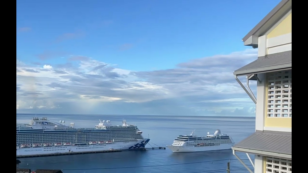 Time lapse of Insignia arriving in Grenada 13/12/2024