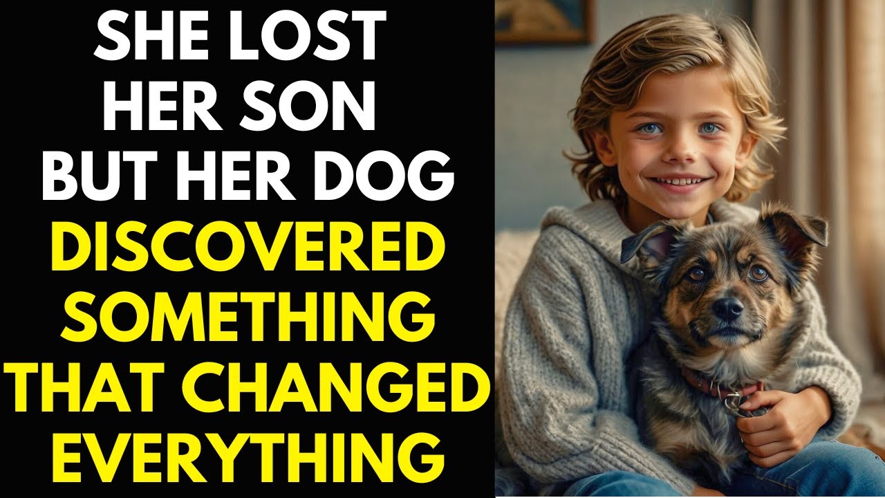 SHE LOST HER SON... BUT HER DOG DISCOVERED SOMETHING THAT CHANGED ...