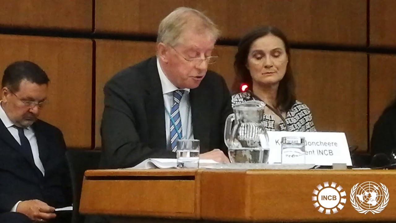 INCB President Calls for Proportionality in the Determination of Penalties for Drug-Relate Offences