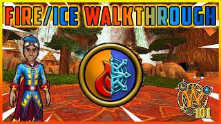 Wizard101: Fire/ice Zafaria Questing! | !discord