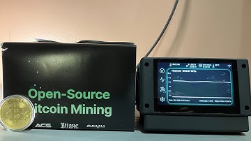 Bitaxe Touch : Bitcoin solo mining :1.5 TH/s