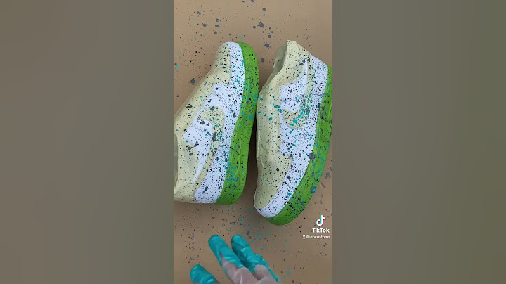 Custom Splatter AF1’s  #customshoes #painting