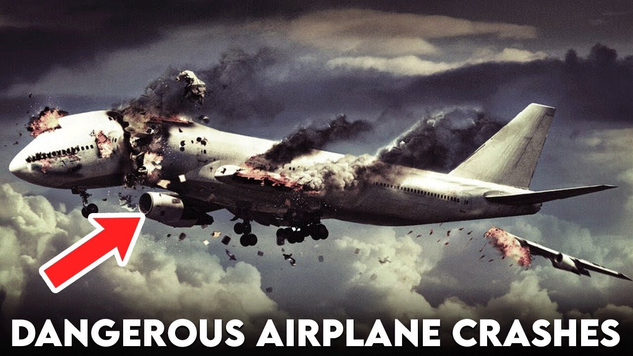 Top 10 Most Dangerous AIRPLANE CRASHES!