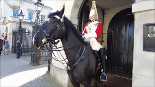 CHANGING OF THE HORSE GUARDS, HORSE GUARDS PARADE, WHITEHALL, LONDON,