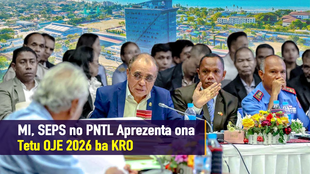 MI, SEPS no PNTL Aprezenta ona Tetu OJE 2026 ba KRO