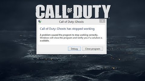 Call Of Duty Ghosts Has Stopped Working Fix / Cant Launch Call Of Duty Ghosts Multiplayer Fix !