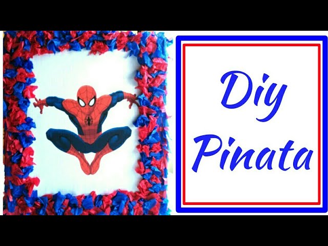 Piñata spiderman