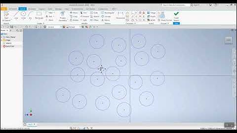 Inventor 2020 Copy- Rotate & Mirror Commands part 13