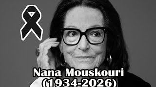 🔆 6:54 PM: Death of Nana Mouskouri: the singer has just passed away at 91 years old