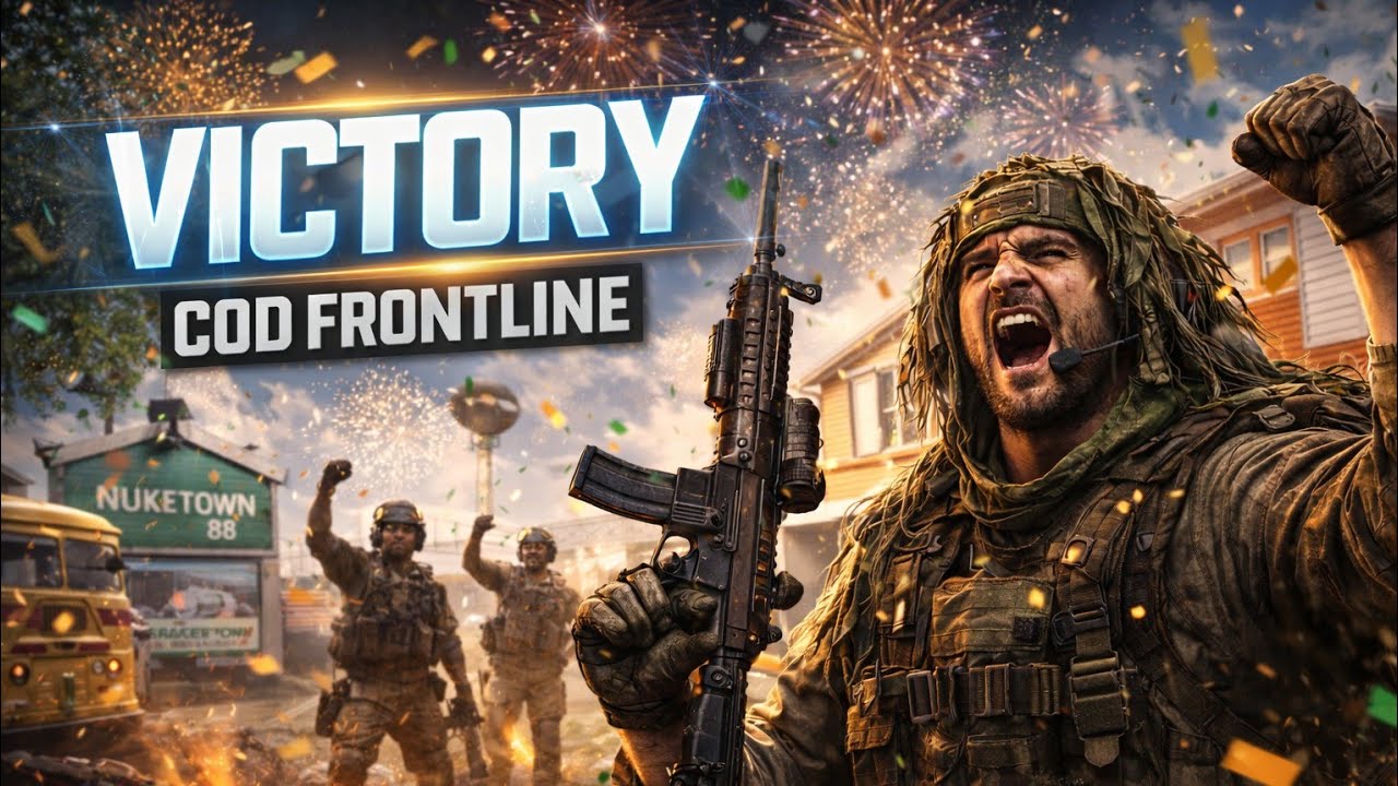 INSANE WIN on Nuketown | COD Frontline Match