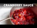 Cranberry sauce