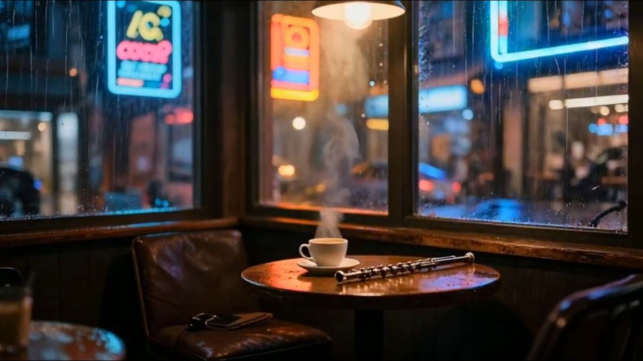 ดนตรีฟังในร้านกาแฟ