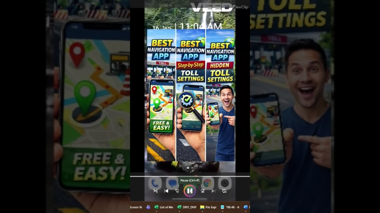 🌍 Best Free Navigation App Worldwide - English | Full Setup & Toll Settings 