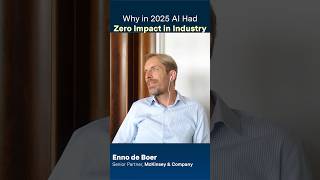 Why in 2025 AI Had Zero Impact in Industry