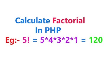 Factorial Program in Php in hindi and urdu.|| Factorial Program In php by Vikas