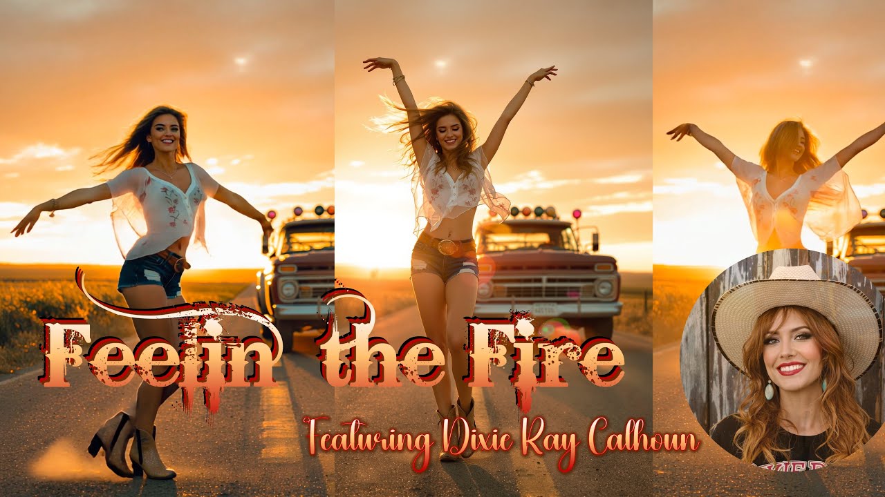 Feelin' the Fire featuring Dixie Ray Calhoun - Things Are Bussin' and It Feels Good (Lyric Video)