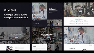 Klamp - Multipurpose HTML Template | Themeforest Website Templates and Themes