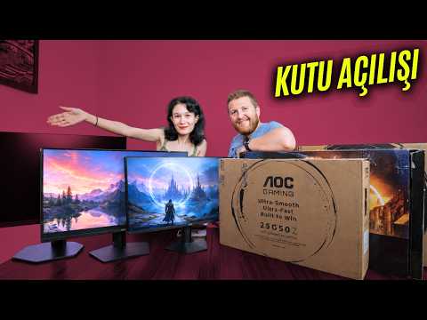 3 Different Gaming Monitors Arrived from AOC