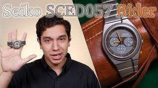 Seiko SCED057 Rider Review - Giugiaro's Unsung Design from the Speedmaster  Series - YouTube