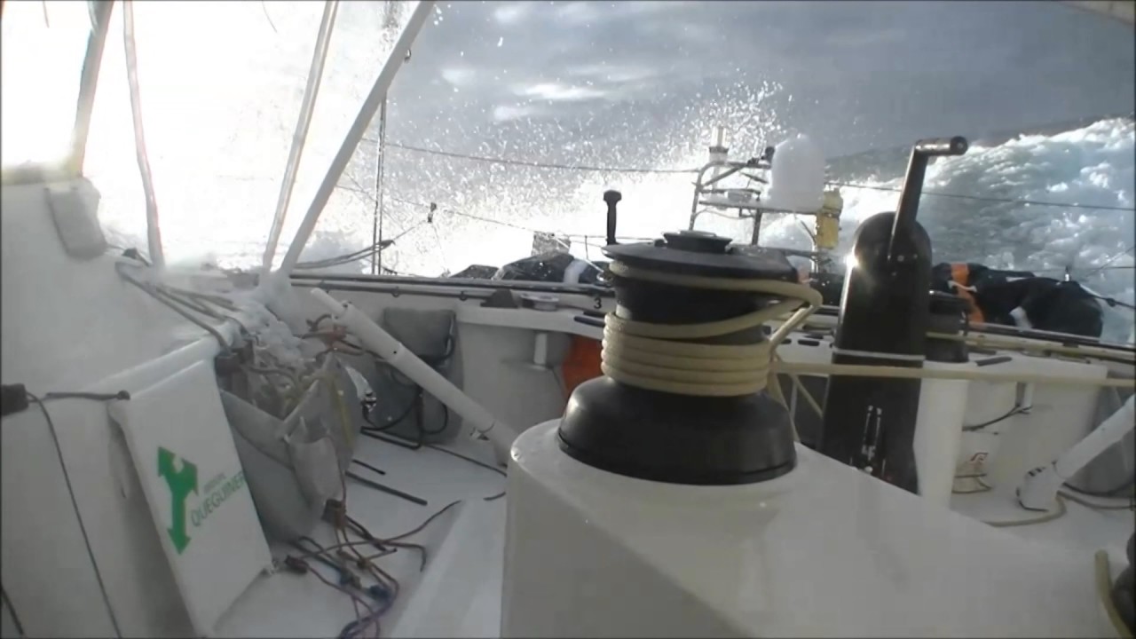 J23 : Fin de journée ensoleillée sur Quéguiner-Leucémie Espoir / Vendée Globe