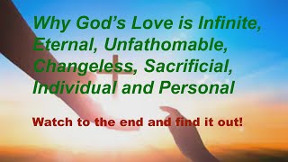 God's divine love (Characteristics of God's divine love)