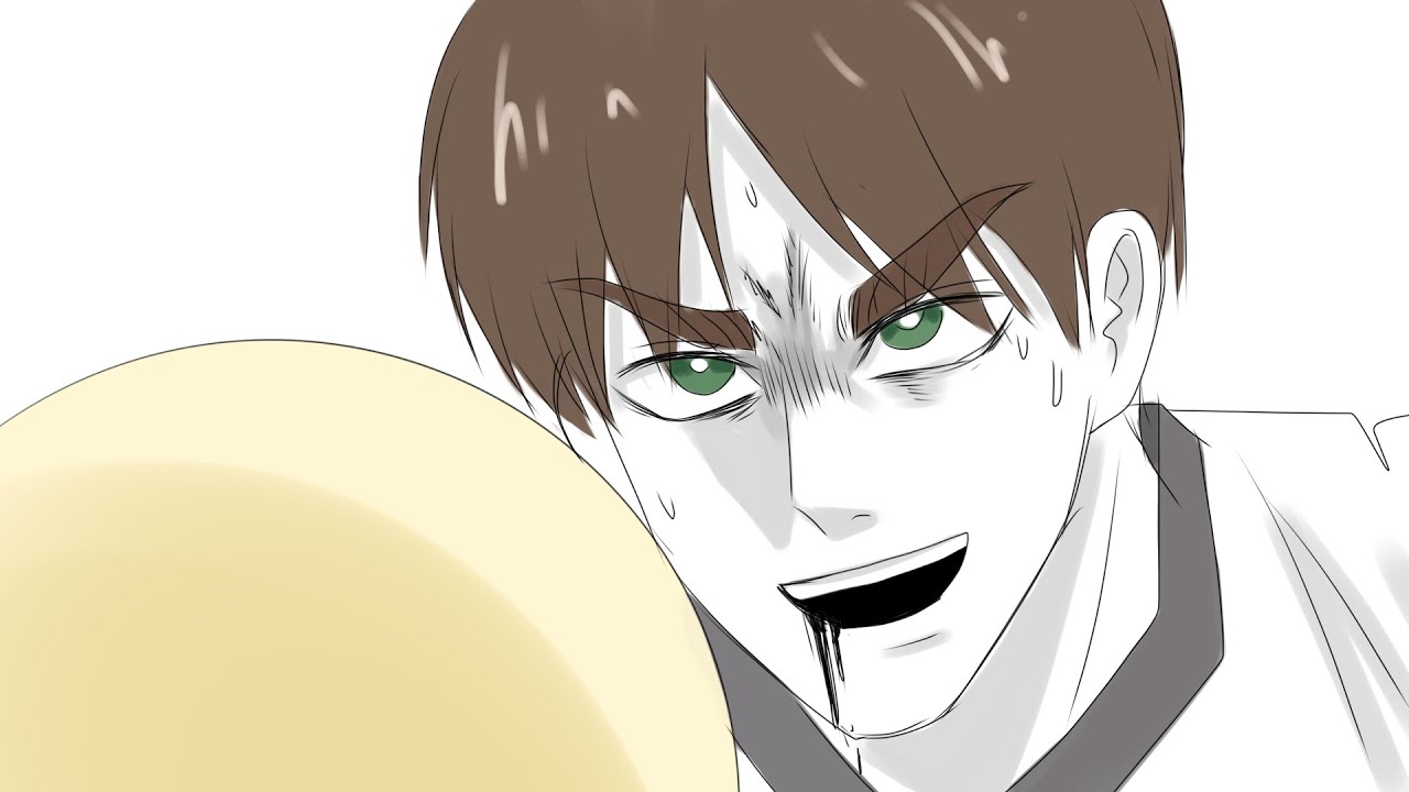 [진격의 거인]  진격의 피구 (사이키 쿠스오 패러디)