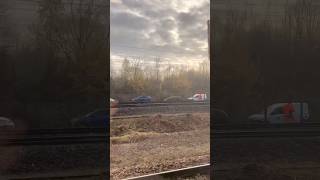 歐洲之星巴黎北站前往比利時布魯塞爾南站Eurostar train from Paris Gare du Nord to Brussels South station in Belgium.